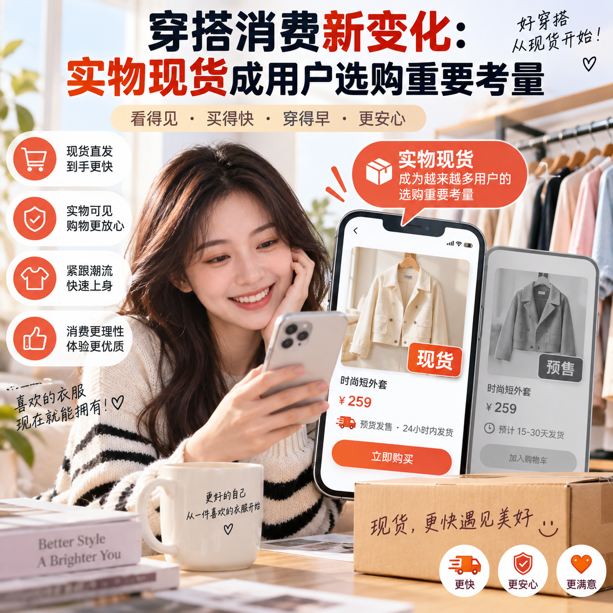 穿搭消费新变化：实物现货成用户选购重要考量-辽阳市白塔区通益云网信息咨询工作室（个体工商户）